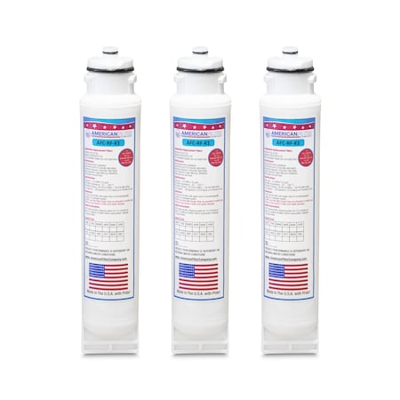 American Filter Co Kenmore Aqua Crystal DW2042F-09 Comparable Refrigerator Water Filters, 3PK Aqua-Crystal-DW2042F-09-AFC-RF-K1-3-97125